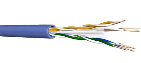Draka UC400 HD síťový kabel U/UTP (UTP) cat. 6 LSHF Eca drát, nestíněný, tm. mod