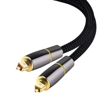 PPC propojovací kabel TOSLINK 1,8m, optický audio kabel