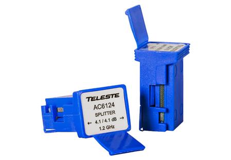 Teleste AC6124 modul - rozbočovač 2x4dB, 5-1218MHz, pro řadu Teleste AC