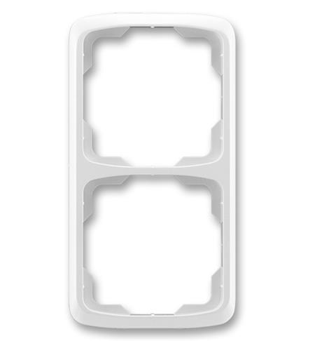 ABB TANGO rámeček 2-násobný, svislý, bílý