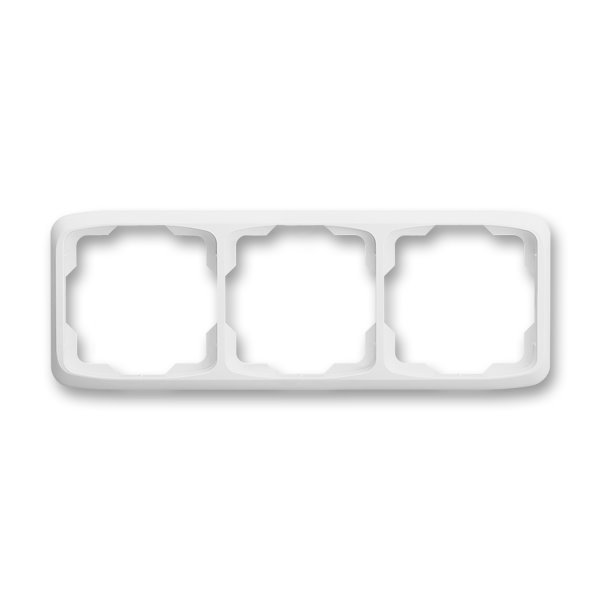 ABB TANGO rámeček 3-násobný, vodorovný, bílý