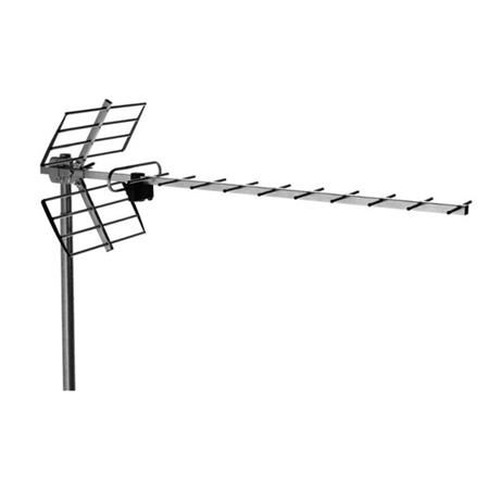 Alcad BU-117 - UHF anténa televizní DVB-T2, zisk 14,2dBi, LTE700 5G, Ff, směrová