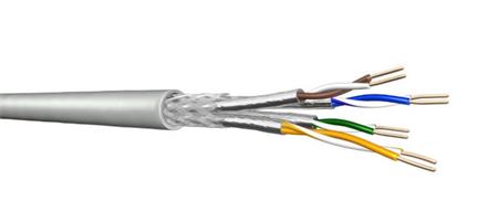 Draka ICS IE ToughCat síťový kabel S/FTP (SFTP) cat. 5e LSHF Dca lanko, průmyslo