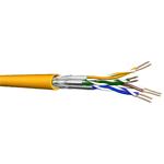 Draka UC1500 HS22 síťový kabel S/FTP (SFTP) cat. 7a LSHF Dca drát, stíněný, žlutý, fólie 100m