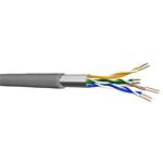 Draka UC300 S24 síťový kabel F/UTP (FTP) cat. 5e LSHF Eca drát, stíněný, šedý, cívka 500m