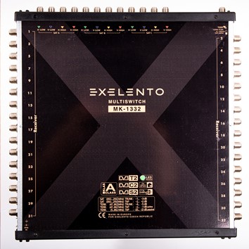 ExeIento MK-1332 multiswitch koncový 13/32 pro 3 družice a 32 TV