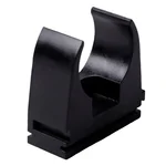 Kopos 5325_FB  příchytka trubek 25mm, PVC, černá