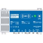 Lem DSA25 program. zesilovač FM/DAB/2xUHF, zisk 60dB/106dBuV, LTE 5G, tlačítka/auto