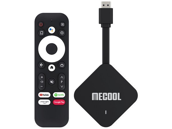 MECOOL KD2 - Android TV STICK 11.0 multimediální centrum, Google certifikace
