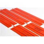 OEM krycí, zákrytová deska PVC 150mm, 1m, oranžová