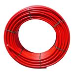 SPUR kabelová chránička HDPE 40/33mm, červená + bílý pruh