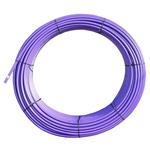 SPUR kabelová chránička HDPE 40/33mm, fialová + žlutý pruh 2x