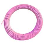 SPUR kabelová chránička HDPE 40/33mm, růžová + žlutý pruh