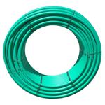 SPUR kabelová chránička HDPE 40/33mm, zelená + bílý pruh
