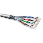 Teldor 9828604107 síťový kabel S/FTP (SFTP) cat. 6 PVC Eca drát, stíněný, oranžový, cívka 500m