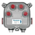 Teleste TP124-14 trasový odbočovač 4x14dB, 5-1000MHz, line 5/8f, tap Ff, venkovní