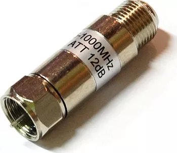 Teletronik SFAM03 DC útlumový článek 3dB, 5-2400MHz, Ff-Fm, průchozí napájení