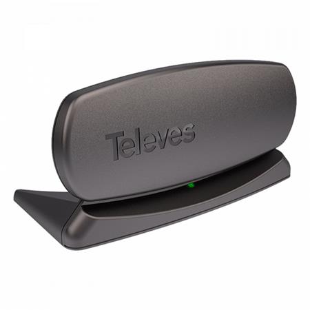 Televes 130220 Innova Boss pokojová anténa pro DVB-T2, zisk 20 dBi, aktivní/pasi