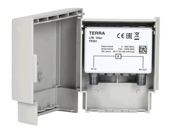 Terra TF001 LTE filtr 4G+5G (LTE 700 MHz), průchozí napájení, venkovní