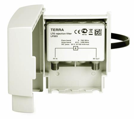 Terra TF003 LTE filtr 4G (LTE 800 MHz), průchozí napájení, venkovní