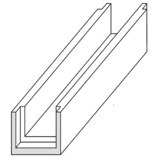 TUZ  BETONOVÝ ŽLAB TK1 (17x14)