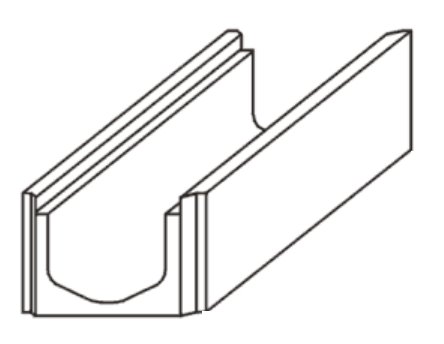 TUZ  BETONOVÝ ŽLAB TK6 (23x20)